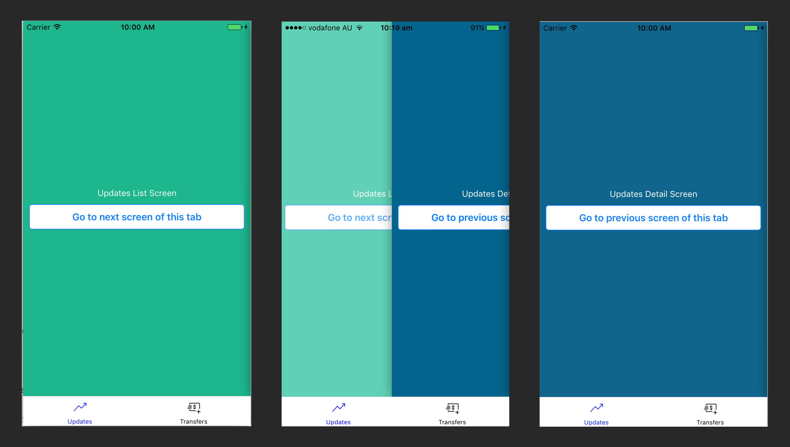 Điểm qua các kiểu navigator của thư viện react-navigation