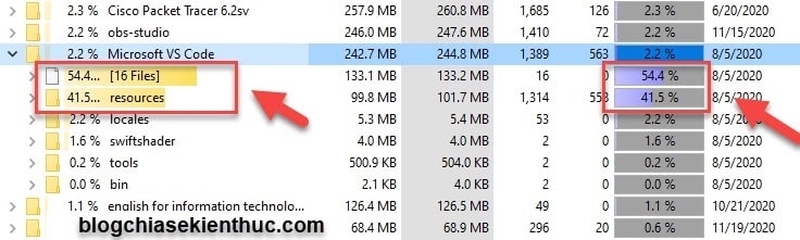 Cách tìm File/ Folder đang chiếm dung lượng lớn trên Windows