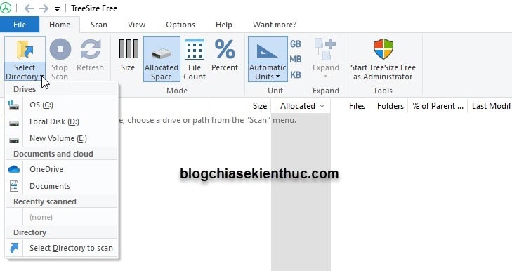 Cách tìm File/ Folder đang chiếm dung lượng lớn trên Windows