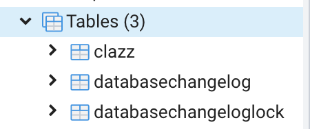 Database migration sử dụng Liquibase với Spring MVC