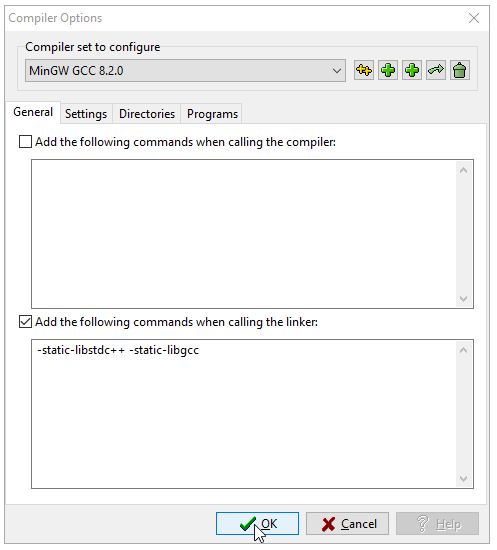 Hướng dẫn cấu hình compiler MinGW, Cygwin cho Dev C++