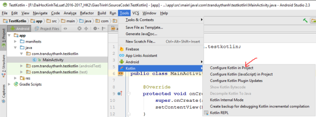 Tăng tốc lập trình Android với Kotlin