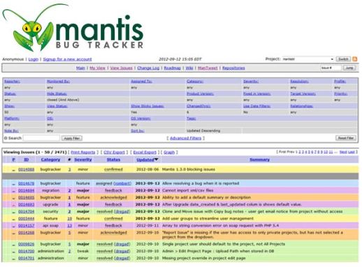 mantis_bug_tracker