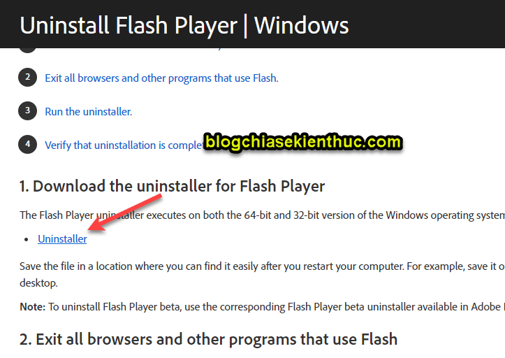 Cách gỡ bỏ Adobe Flash. Tại sao Flash bị Adobe khai tử?