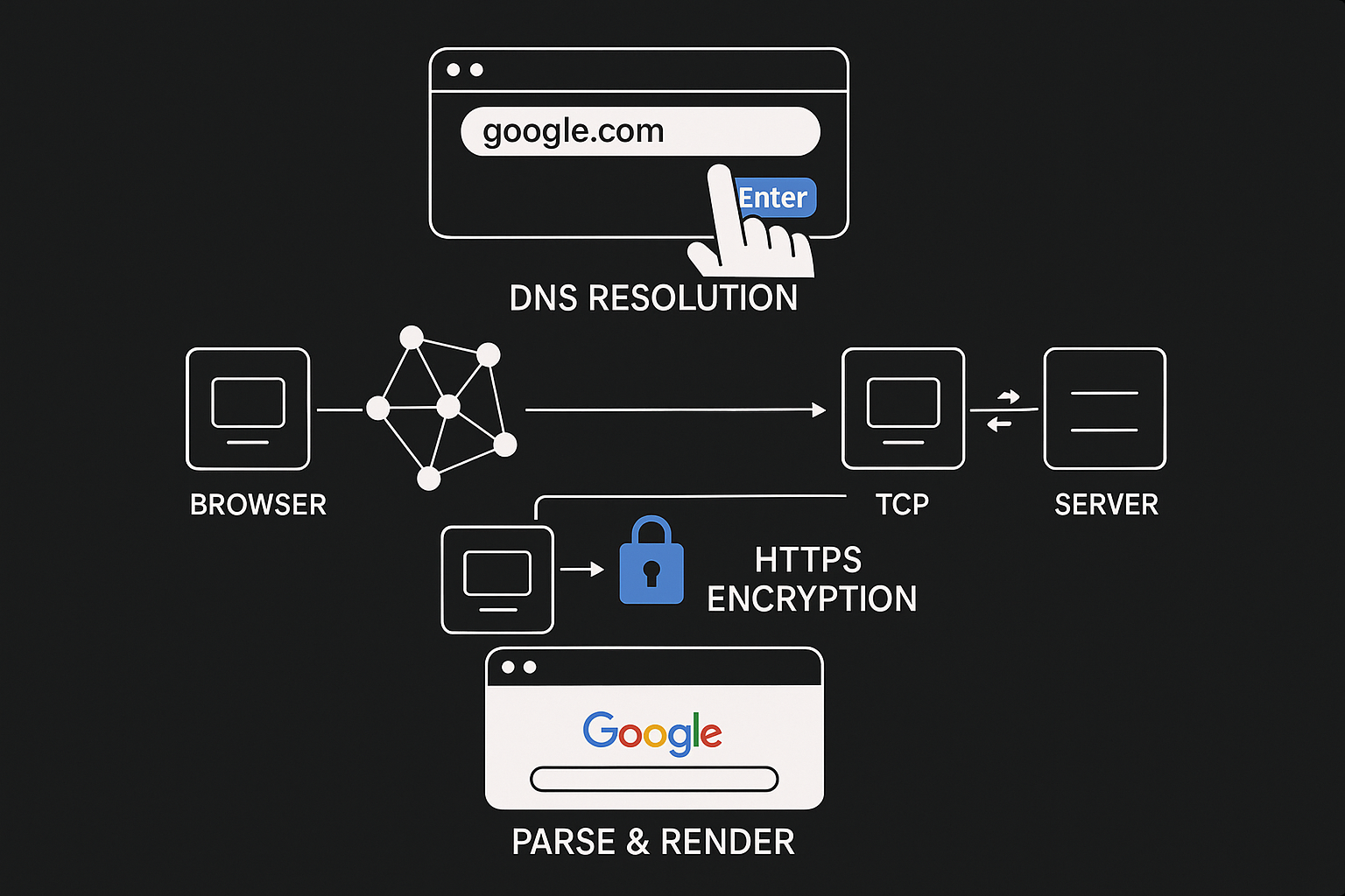 The Journey of a Web Request: What Happens When You Visit a Website?